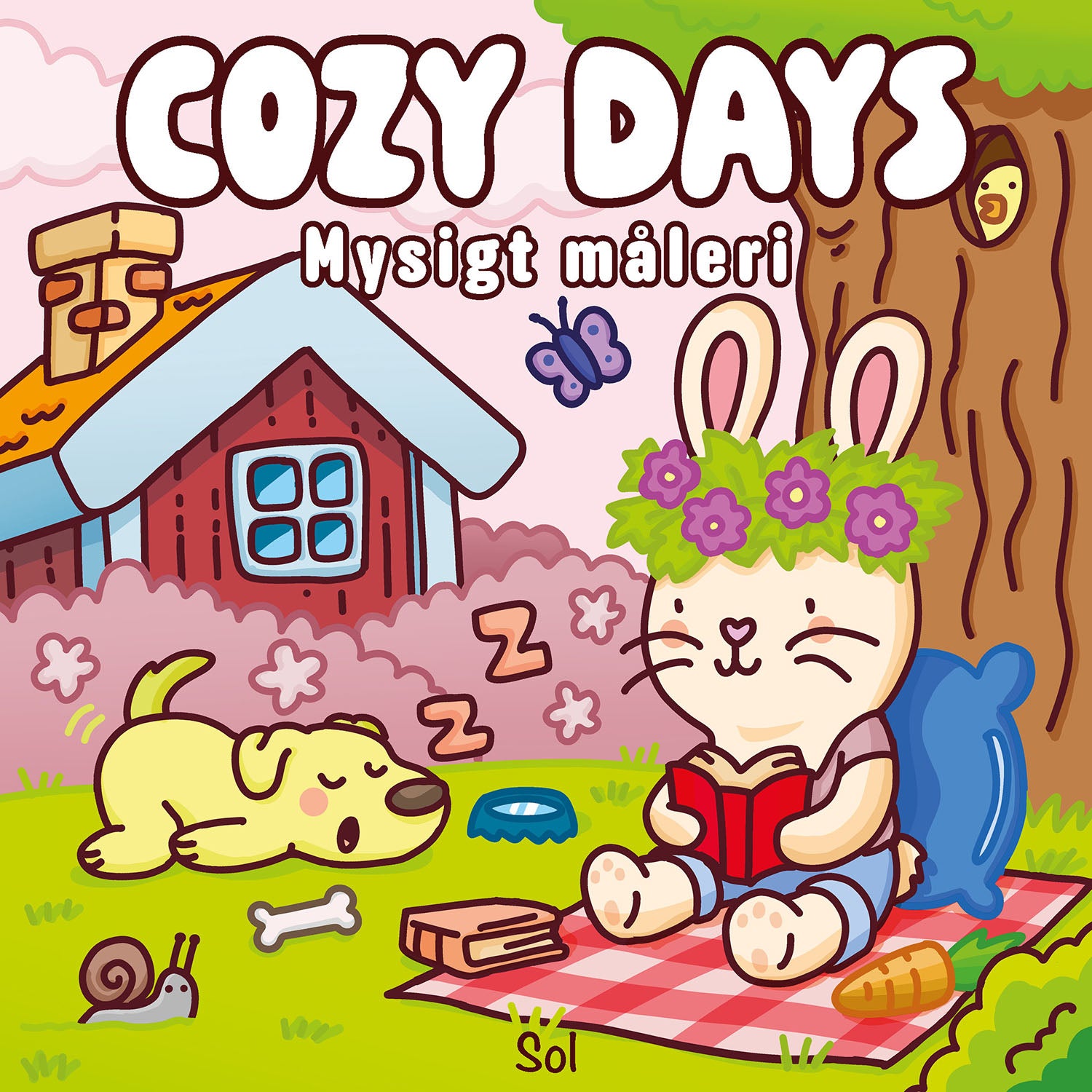TUKAN FÖRLAG Målarbok : Cozy Days